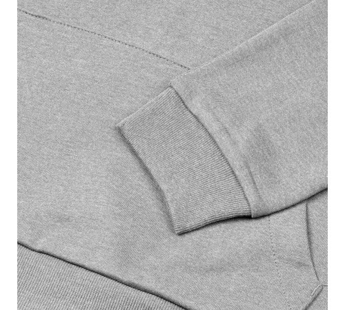 Толстовка с капюшоном унисекс Hoodie, серый меланж