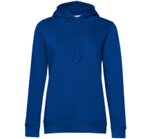 Толстовка с капюшоном женская BNC Inspire (Organic), ярко-синяя