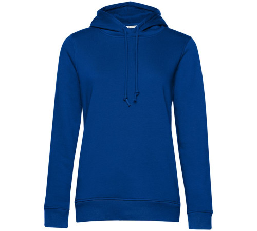 Толстовка с капюшоном женская BNC Inspire (Organic), ярко-синяя