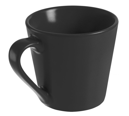Кружка Modern Bell, матовая, черная