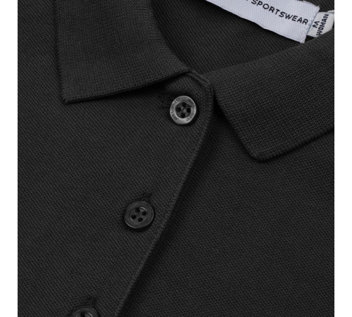 Рубашка поло женская Neptune, черная