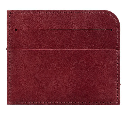 Чехол для карточек Apache, темно-красный