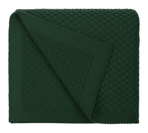 Плед Sheerness, темно-зеленый