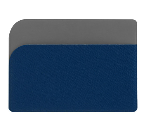 Чехол для карточек Dual, синий