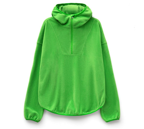 Анорак флисовый унисекс Fliska, зеленое яблоко