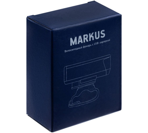 Аккумуляторный велосипедный фонарь Markus