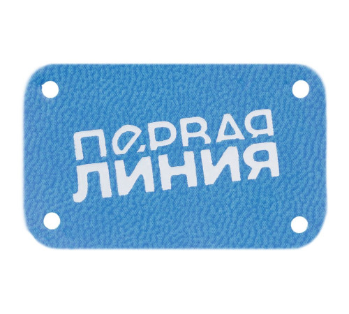 Лейбл Latte, S, голубой