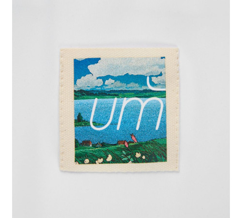 Лейбл хлопковый Doni, L, неокрашенный