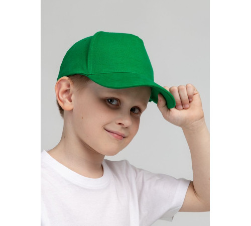 Бейсболка детская Standard Kids, зеленая