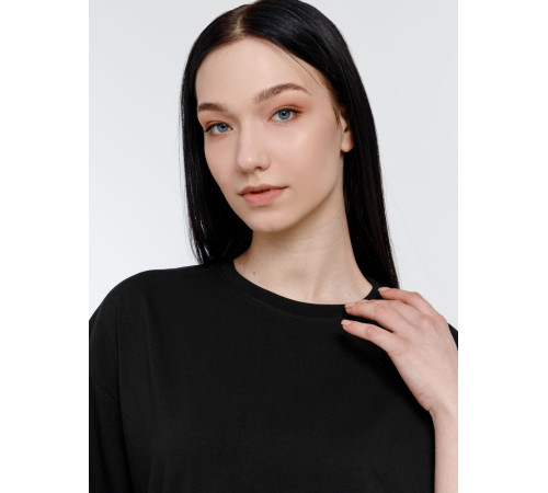 Футболка оверсайз унисекс Big Haul, черная