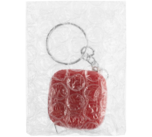 Брелок с рулеткой Metric, красный