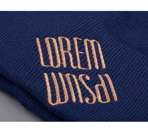 Шапка Urban Flow, темно-синий