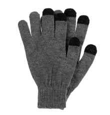 Перчатки сенсорные Urban Flow, темно-серый меланж