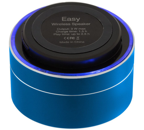 Беспроводная колонка Easy, синяя