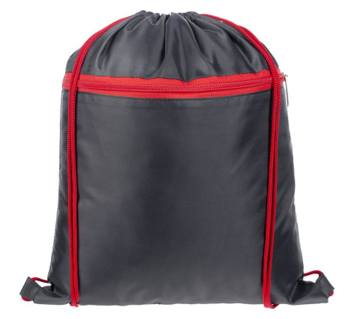 Детский рюкзак Novice, серый с красным