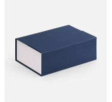 Коробка Bicolor Case, белая с синим