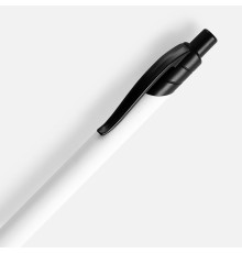 Ручка шариковая Undertone Black Soft Touch, белая