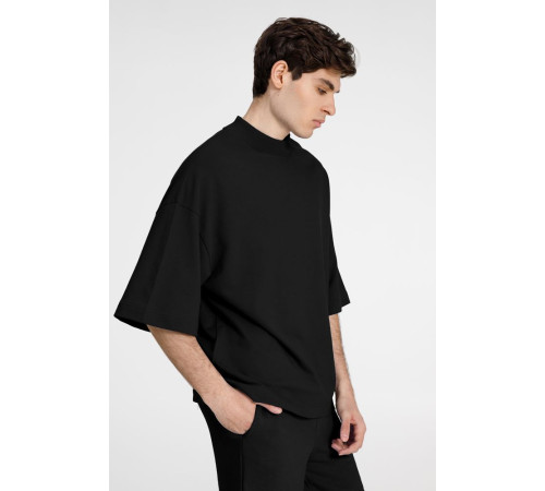 Футболка оверсайз унисекс T9, черная