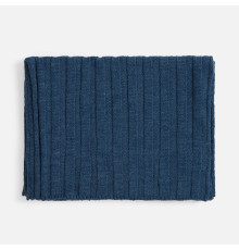 Шарф Metelitsa, синий меланж (джинс)