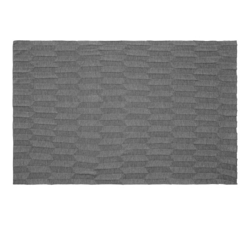 Плед Rombus, серый меланж