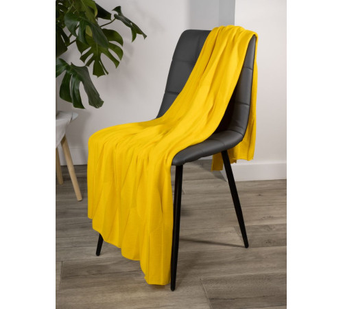 Плед Rombus, желтый