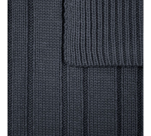 Шарф Knit Beat, серый (графит)