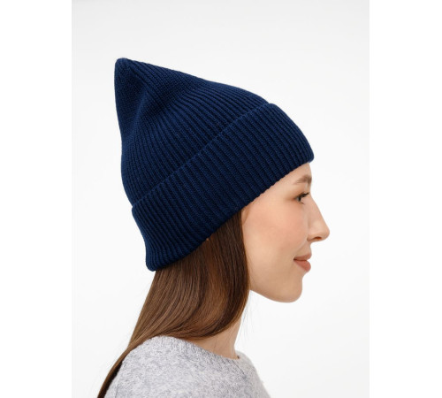 Шапка Nobilis Mono, темно-синяя