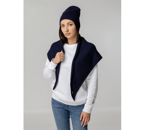 Шапка Dalia, темно-синяя