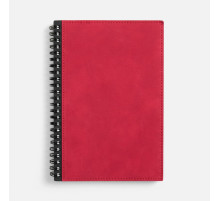Ежедневник Notera Maxi, недатированный, красный