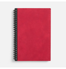 Ежедневник Notera Maxi, недатированный, красный