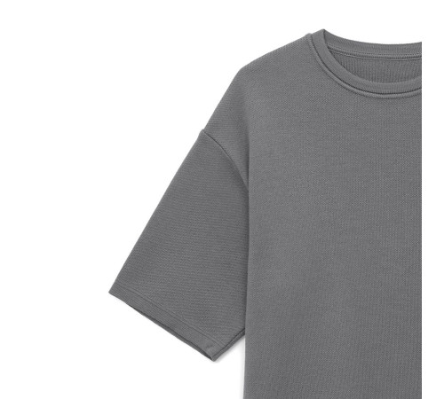 Джемпер с коротким рукавом Siluetti Volumica, серый