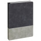Ежедневник Horizon, недатированный, серый с черным
