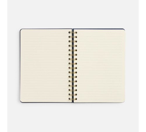 Ежедневник Spiral, недатированный, синий