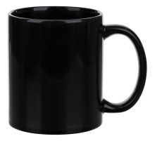 Кружка-хамелеон On Display, глянцевая, черная
