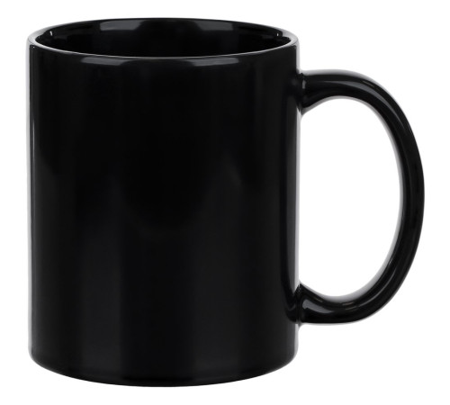 Кружка-хамелеон On Display, глянцевая, черная