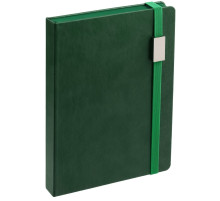 Ежедневник New Factor Metal, зеленый