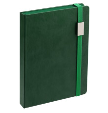 Ежедневник New Factor Metal, зеленый