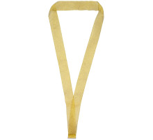 Лента для медали с пряжкой Ribbon, золотистая