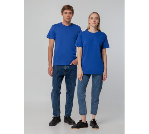 Футболка унисекс T-bolka 140, ярко-синяя
