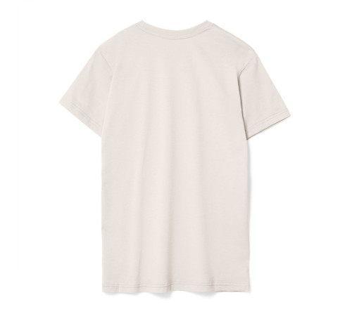 Футболка унисекс T-Bolka 160, молочно-белая