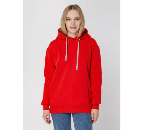Толстовка с капюшоном Unit Kirenga Heavy, красная