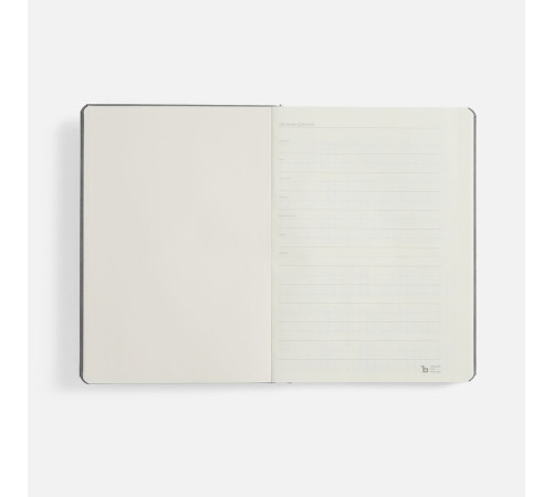 Ежедневник Urban Metal, недатированный, серый