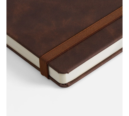 Ежедневник Urban Metal, недатированный, коричневый