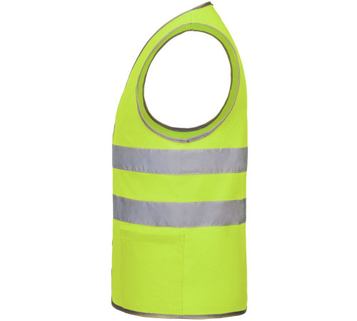 Сигнальный жилет СО-1 ТР, желтый флуоресцентный