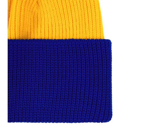 Шапка Snappy, желтая с синим