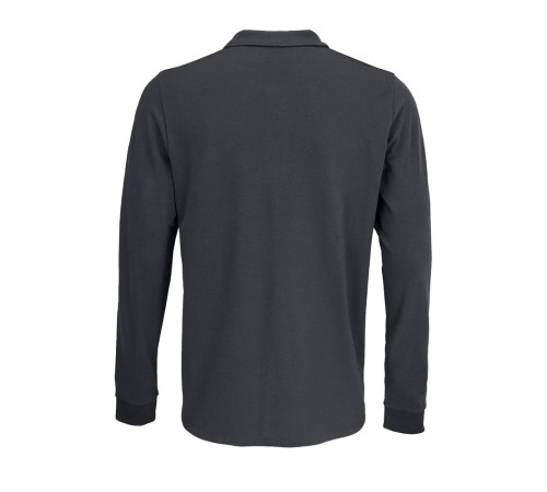 Рубашка поло с длинным рукавом Prime LSL, темно-серая
