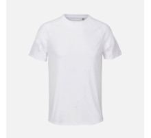 Футболка спортивная унисекс Vortex, белая