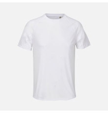 Футболка спортивная унисекс Vortex, белая