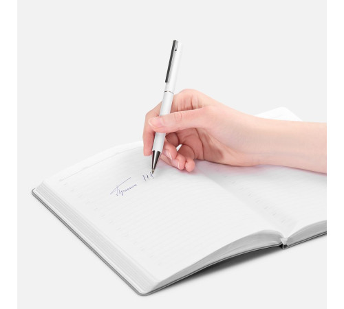 Ручка шариковая Blade Soft Touch, белая