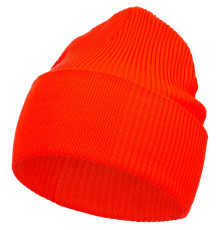 Шапка Real Rib, красно-оранжевая